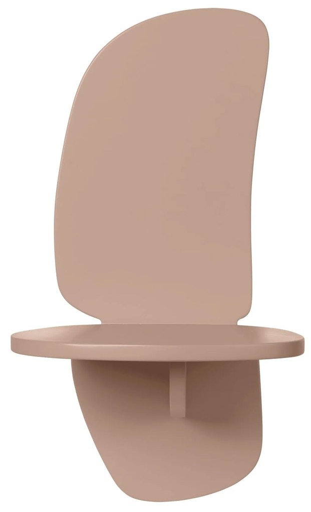 Ferm Living Nástenná polica Pilu Rose Large