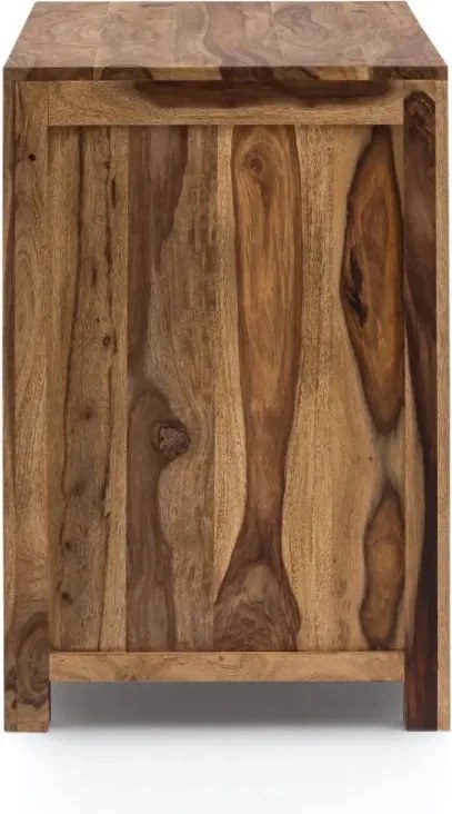 furniture-nabytek.cz - Masívna skrinka na umývadlo z palisandru Lagos, lakované, hnedé – 80×50×75 cm