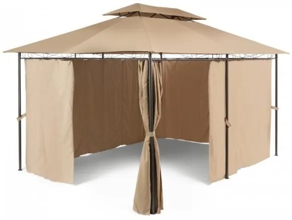 Záhradný altánok pavilón TOPAS 4x3m - piesková