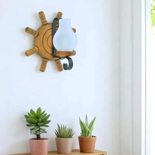 Brilagi - Nástenné svietidlo TIMONA 1xE14/40W/230V buk