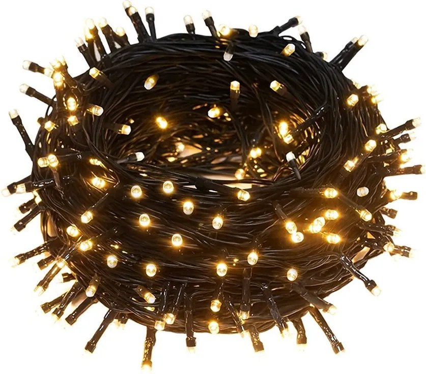 Vianočné svetielka vnútorné teplá biela 300 LED