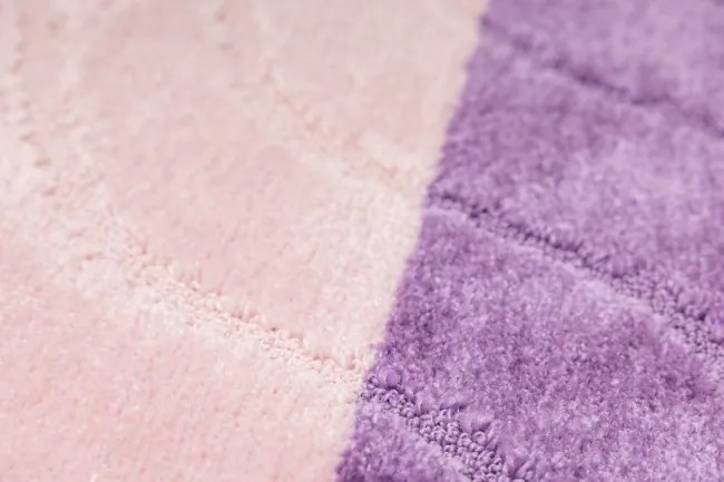 Sada kúpeľňových koberčekov FIORI fialová