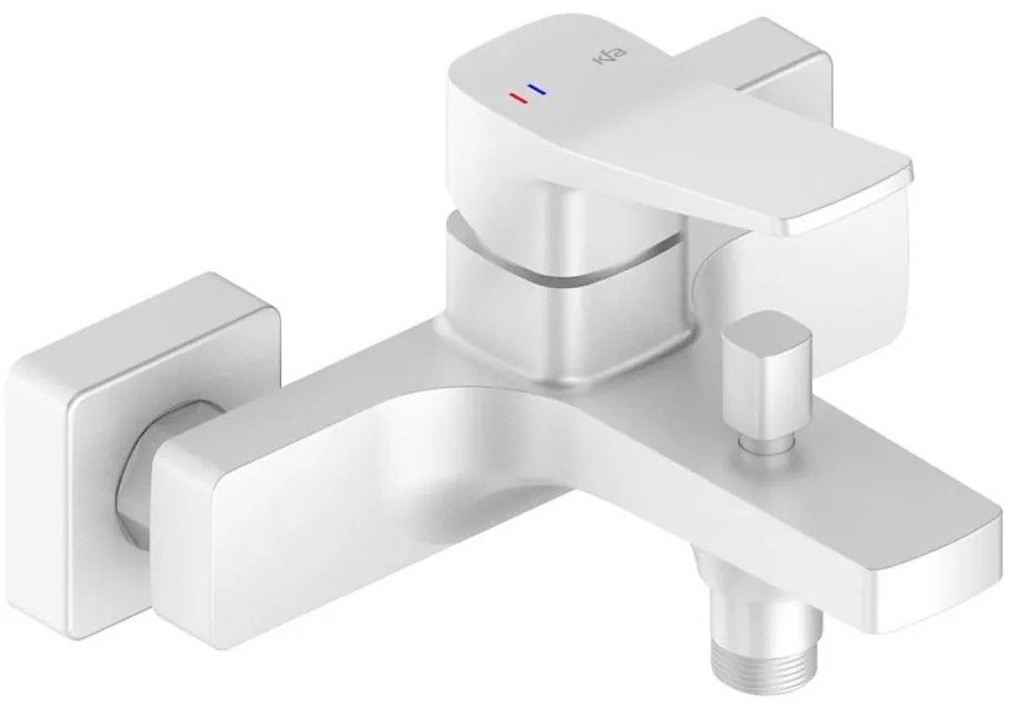 KFA Armatura 4524-010-44 - Vaňová batéria MALAGA biela