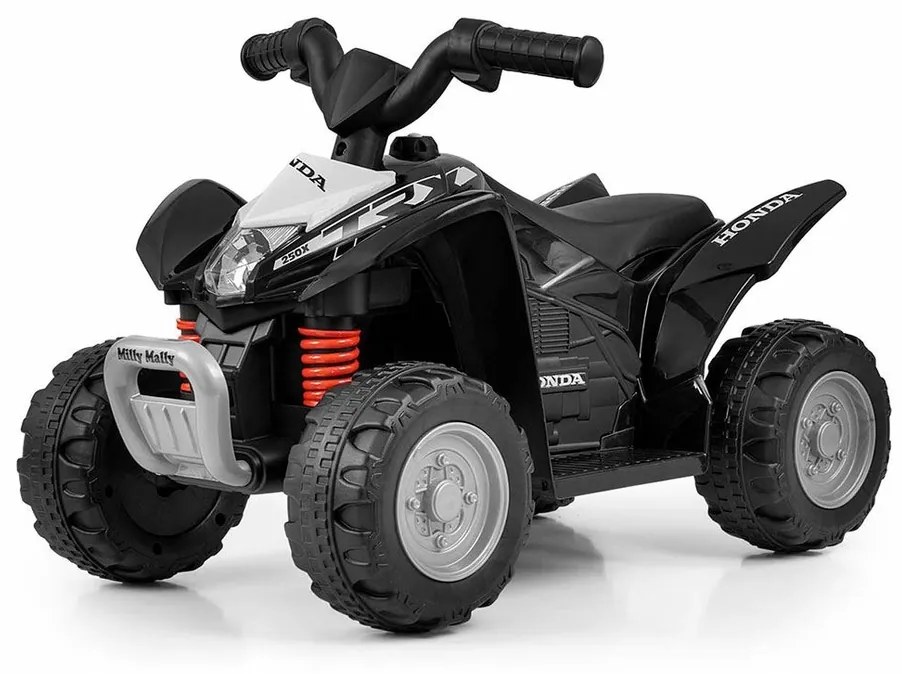 Milly Mally Detská elektrická štvorkolka Honda ATV, čierna