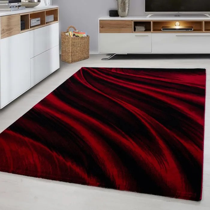 Ayyildiz, Kusový koberec Miami 6630 red, 80x150, červená, kancelária