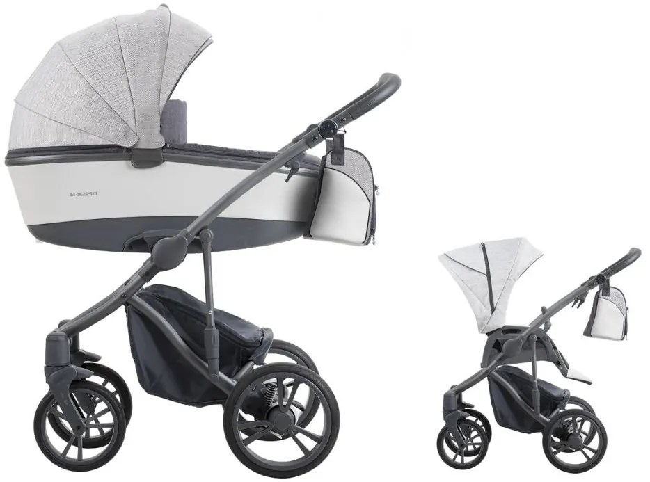 Kočík Bebetto Bresso Grey 2v1 - 22
