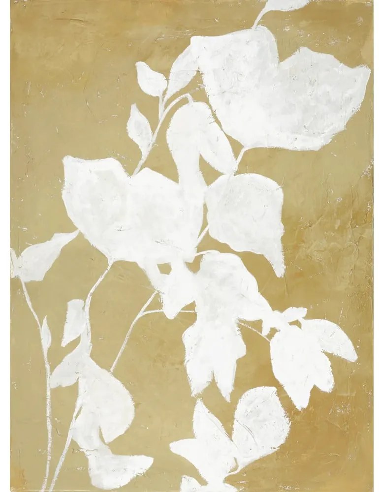 Ručne maľovaný obraz 90x120 cm Yellow – Malerifabrikken