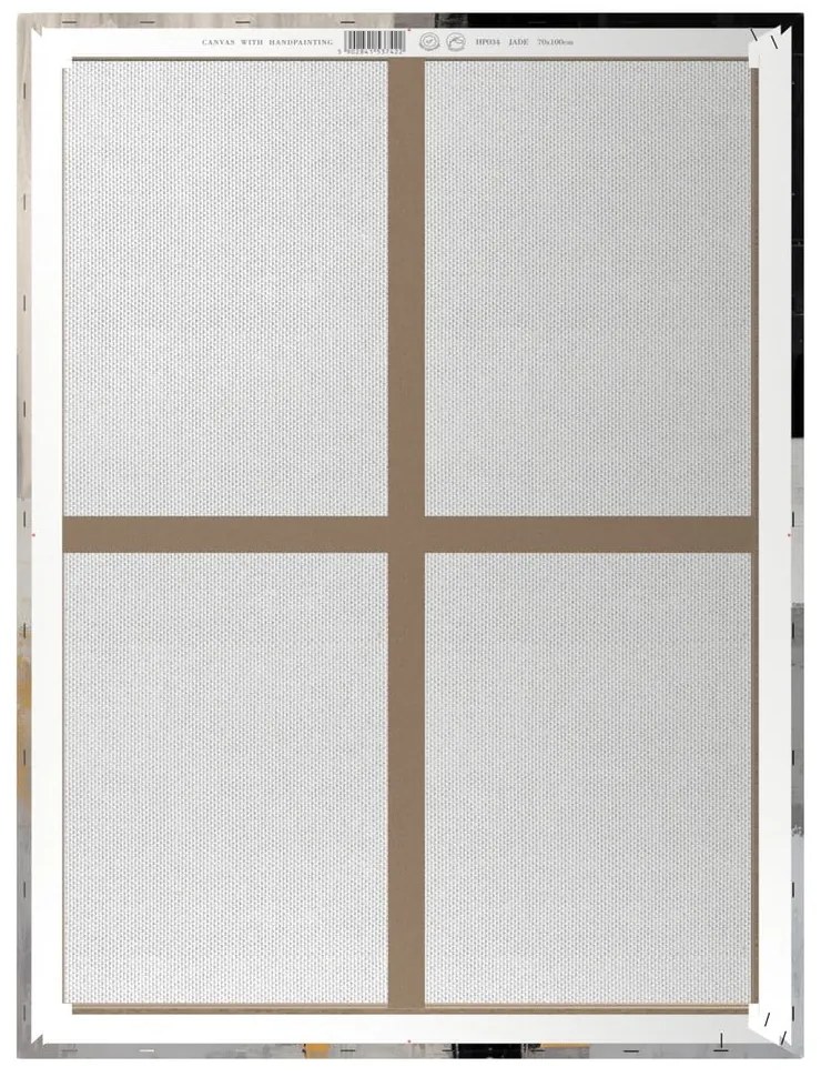 Obraz s ručne maľovanými prvkami 70x100 cm Jade – Styler