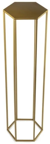 Stojan na kvety 100x24 cm zlatá