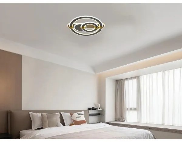 LED stmievateľné stropné svietidlo LED/120W/230V 3000-6500K + diaľkové ovládanie