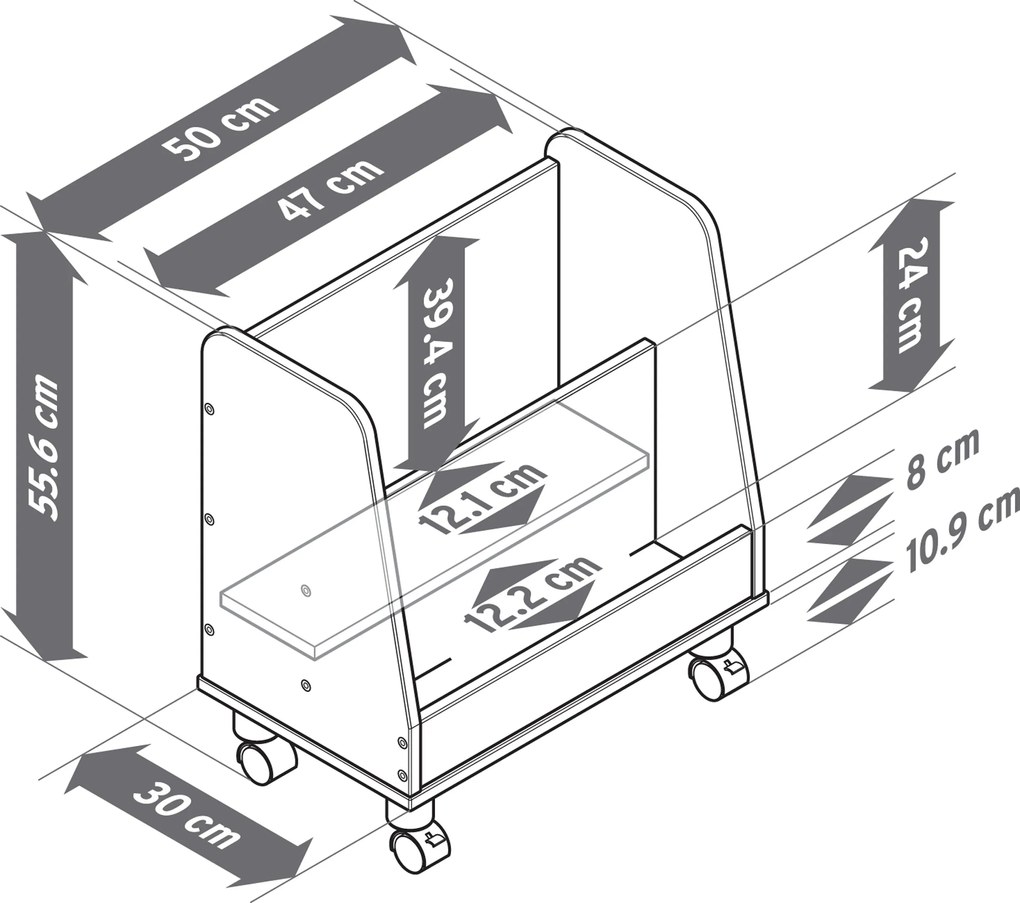 Detská knižnica na kolieskach