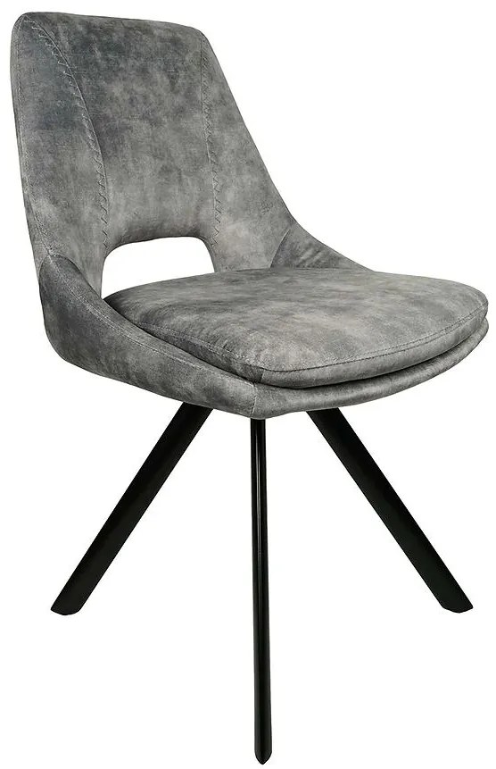 Stolička Monachium Šedá