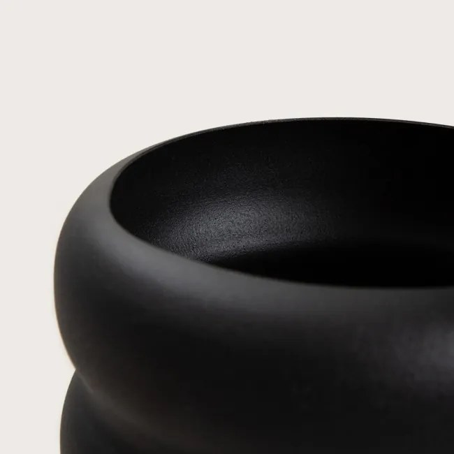 Stojan na kvety BUUBLE s kvetináčmi, čierny 771095