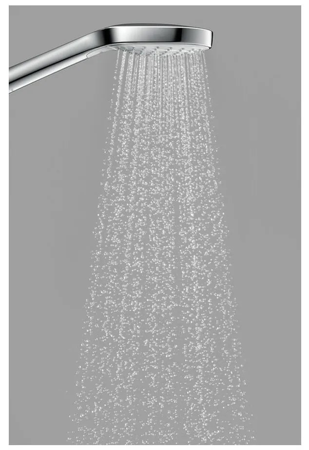 Hansgrohe Croma Select E, ručná sprcha Vario EcoSmart 9 l/min, biela/chrómová, HAN-26813400