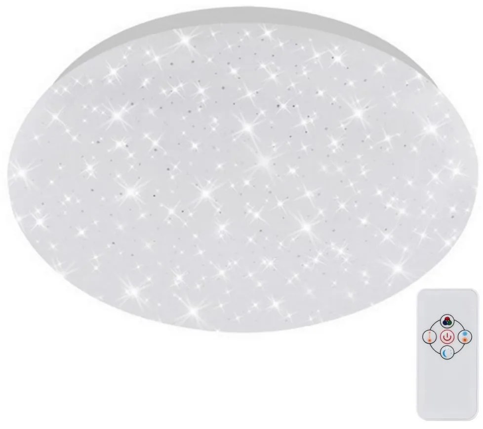 Brilo - LED RGBW Stmievateľné stropné svietidlo STARRY SKY LED/10W/230V + DO 3256-016