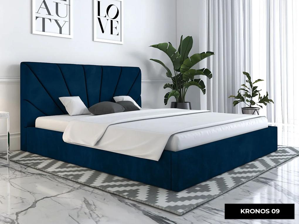 PROXIMA.store - Moderná čalúnená posteľ NINA ROZMER: 160 x 200 cm