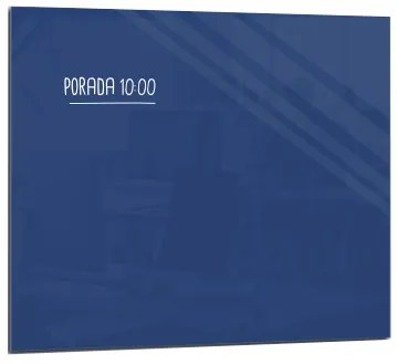 Toptabule.sk SMTM Sklenená magnetická tabuľa modrá 100x100cm