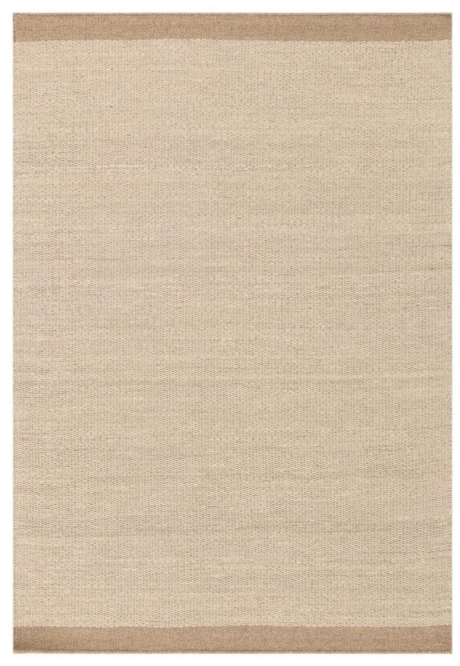 Béžový/krémový ručne tkaný vlnený koberec 200x290 cm Lima Sand – Asiatic Carpets