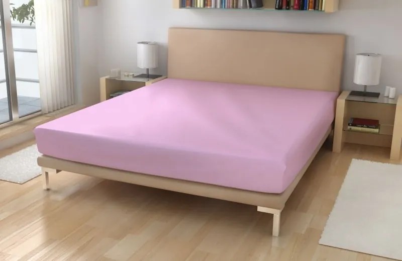 Polášek Jersey plachta s elastanom - Modrá | 90 x 200 cm