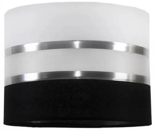 Luster na lanku CORAL 2xE27/60W/230V čiernobiela