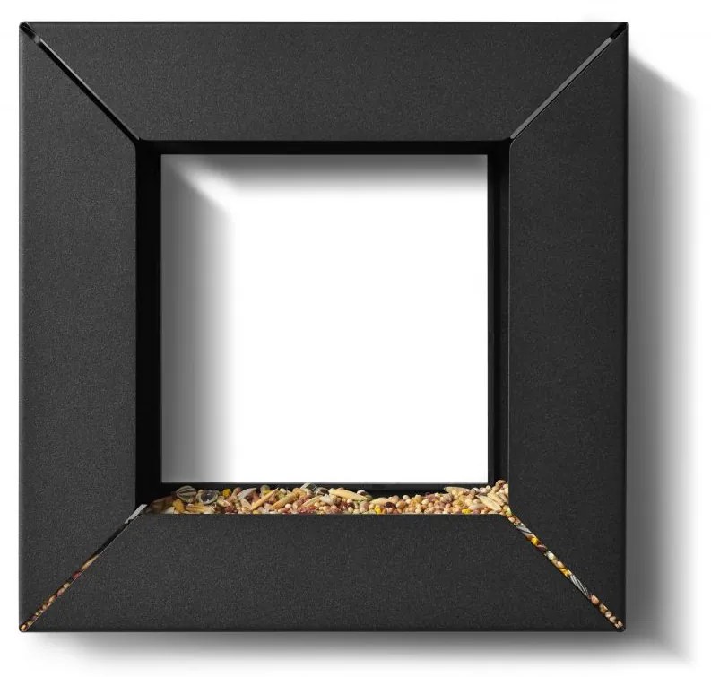 Eva Solo Nerezové krmítko pre vtáky Frame Black
