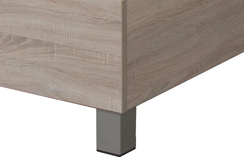 Posteľ Ela 180x200 cm, dub sonoma