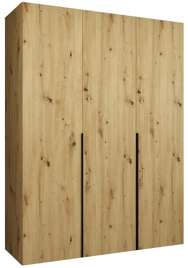 Skriňa Alicante I 150 artisan čierna