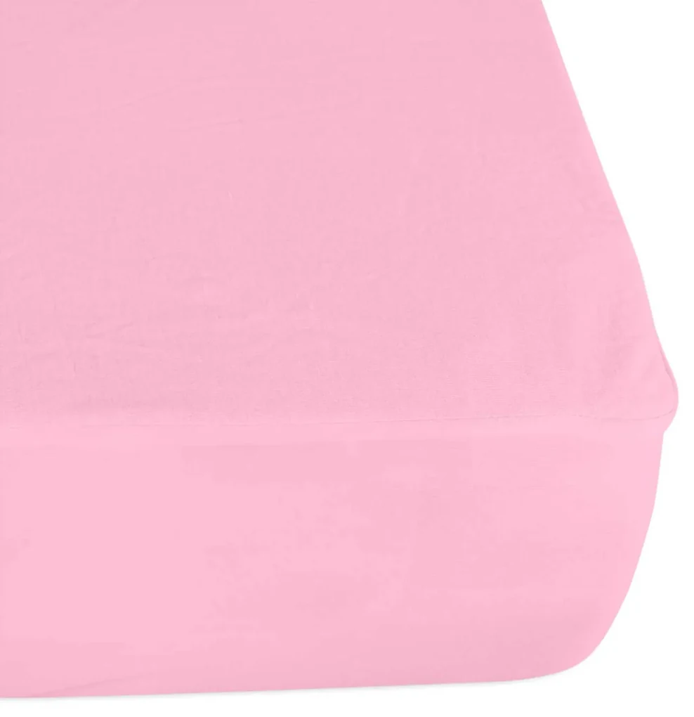 DETSKÉ NEPRIEPUSTNÉ JERSEY PRESTIERADLO SG 005 70X140 CM SVETLORUŽOVÁ