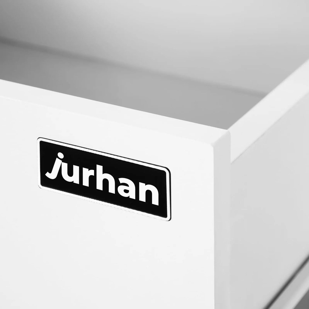 Toaletný stolík LUCIA, 108x40x140cm, biela Jurhan