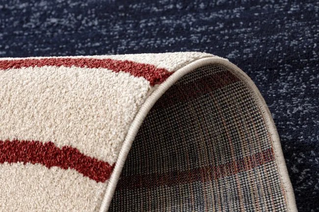 Koberec FUSION 0001 béžový / bordový