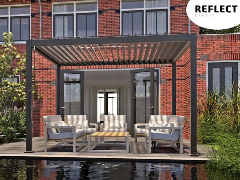 Reflect pergola antracit 3x4 m