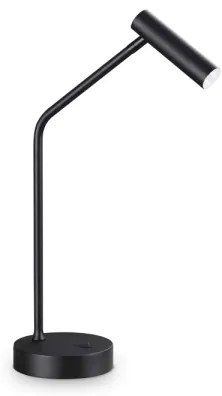 Ideal Lux - LED Stolná lampa EASY LED/3,5W/230V CRI 90 čierna