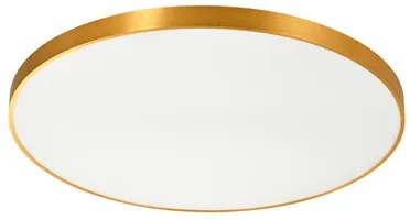 Stropná lampa LED okrúhla zlatá SIERRA 80 cm