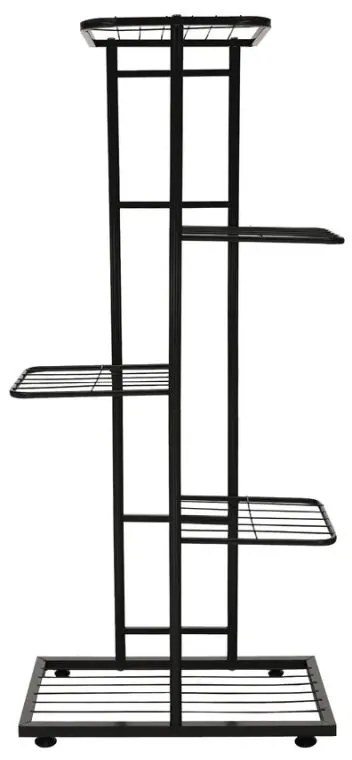 Kondela Kovový stojan na kvety, tmavosivý kov, BAMIR TYP 1