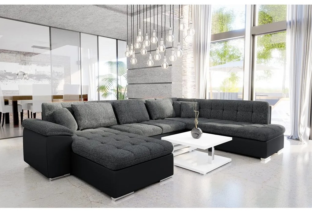 Rohová sedačka Tony s funkciou spania, Dostupné poťahy: Nazar 225.02, Strana: Ľavá - U