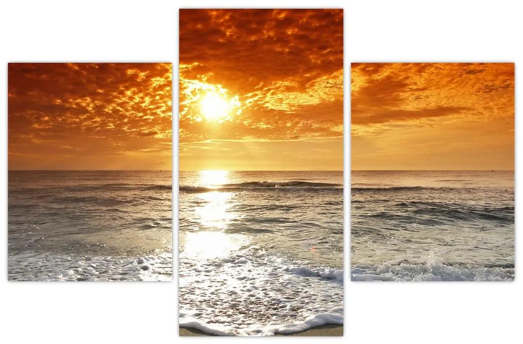 Obraz západ slnka na Korzike (90x60 cm)