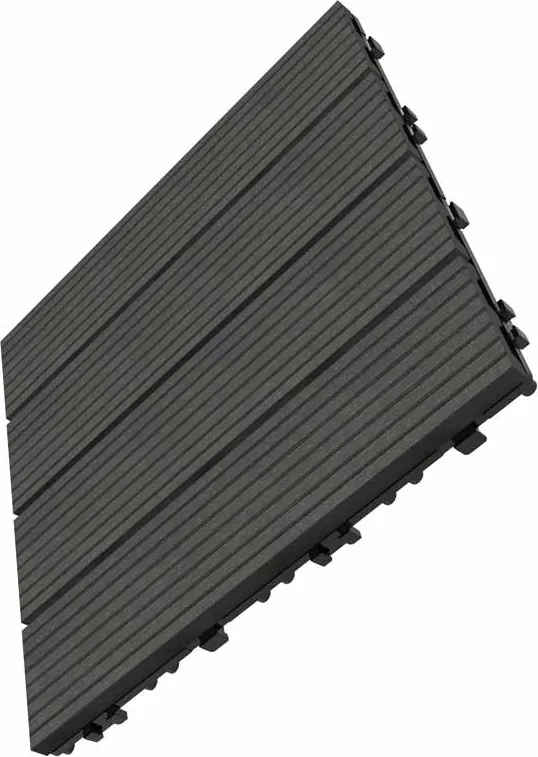 WPC dlaždica LEGI BASE 30 x 30 cm, antracit