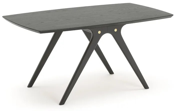 Konferenčný stolík SWING, 1100x600x520 mm, čierno morený dub