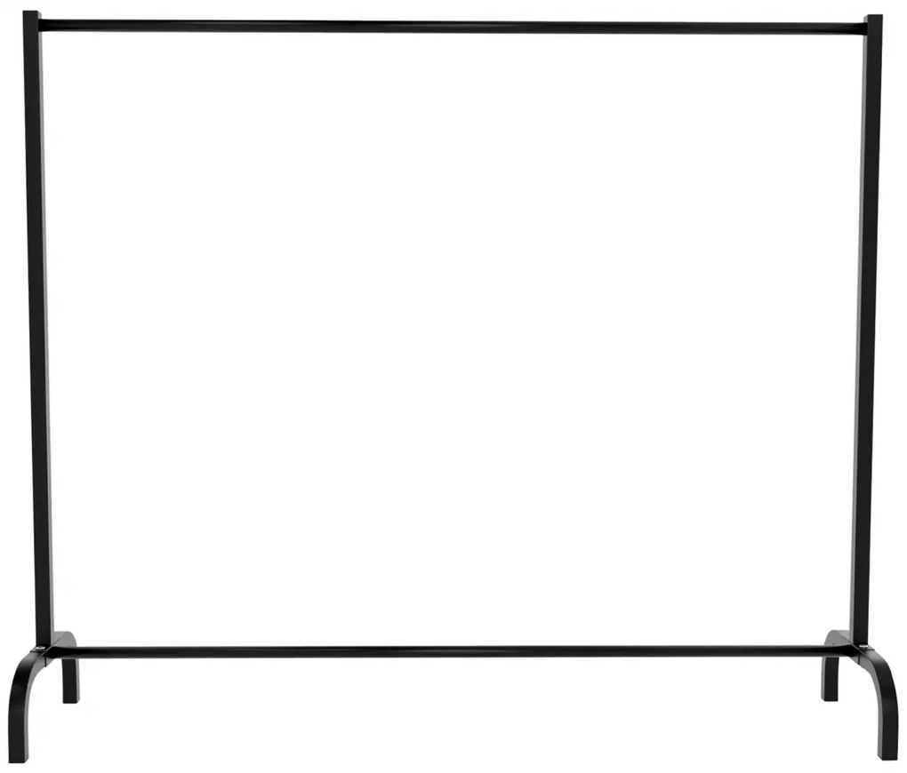 Stojan na oblečenie Lara 150x38x120 - Čierna