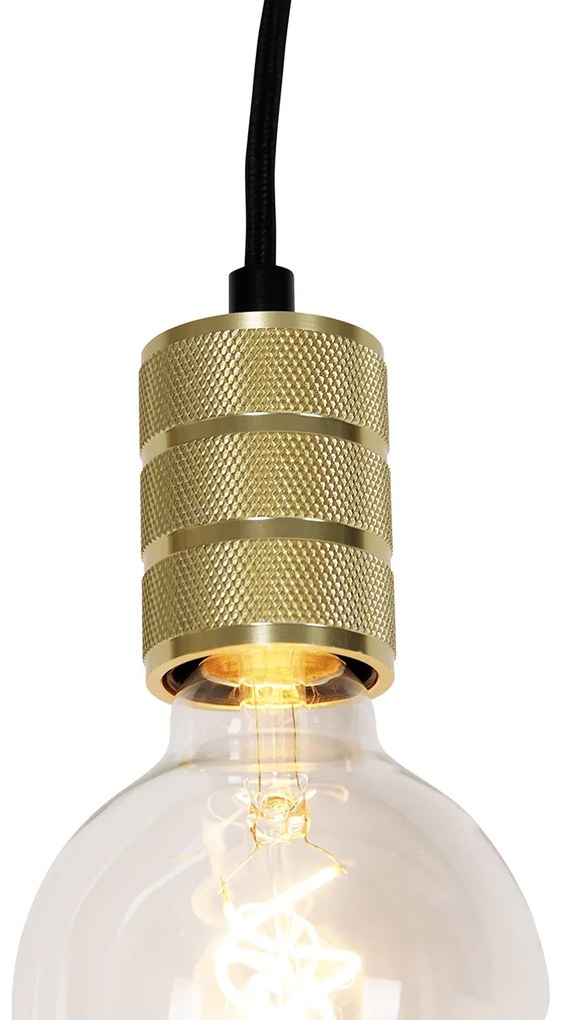 Závesné svietidlo s koľajnicovým závesom zlaté - Cavalux