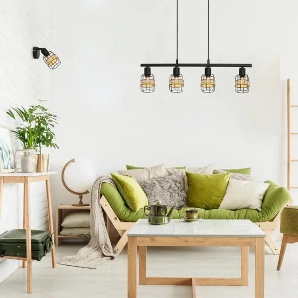 Rabalux 5281 - Nástenné bodové svietidlo INDIANA 1xE14/25W/230V