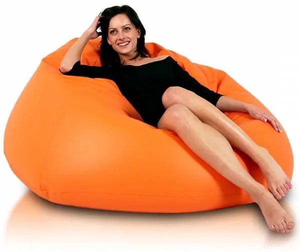 INTERMEDIC SK - Sedací vak MAXI 140x70 cm z polyesteru | rodinný vak, veľké kreslo, 570 l Farba: NC06 - Modrá svetlá (Polyester)