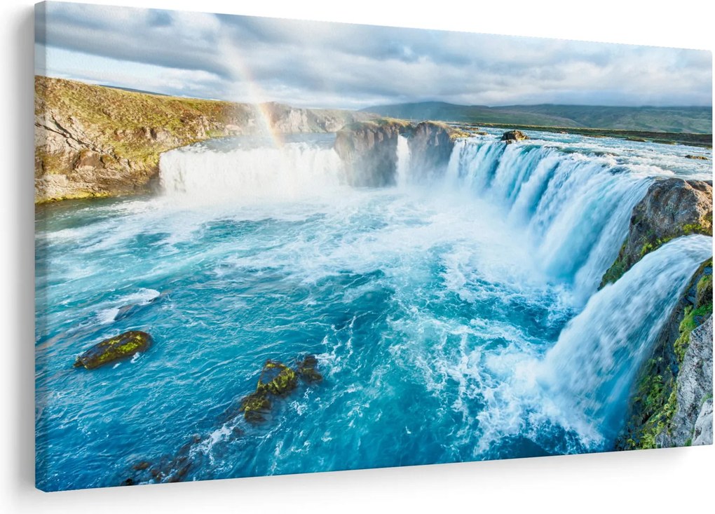 Obraz - Vodopád Godafoss (90x60 cm)