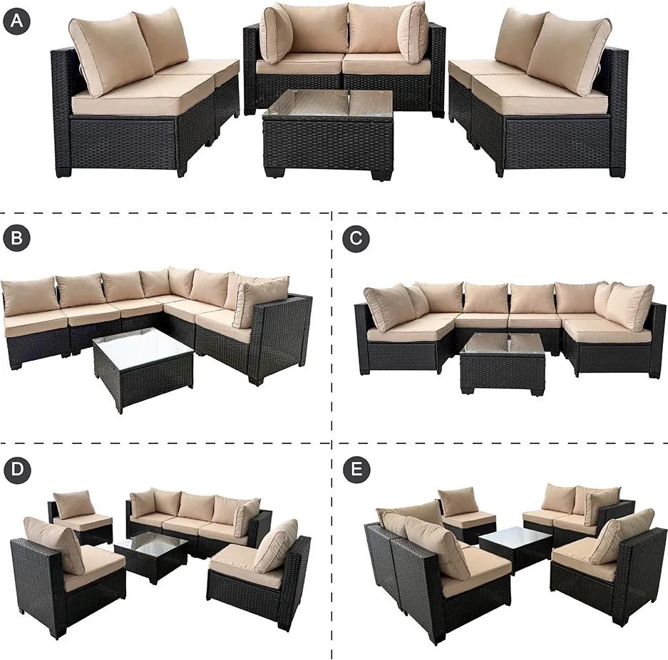 Ratanová záhradná súprava Avenberg ESPERANZA