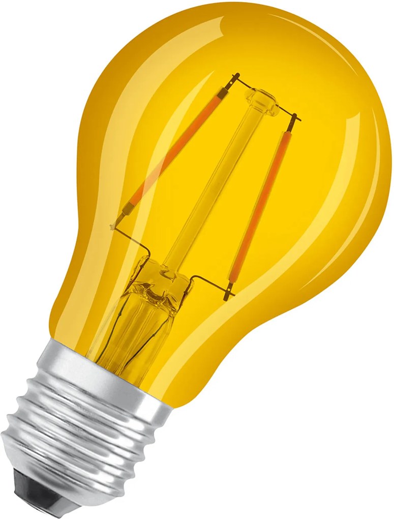 OSRAM LED žiarovka E27 Star Décor Cla A 1,6W, žltá