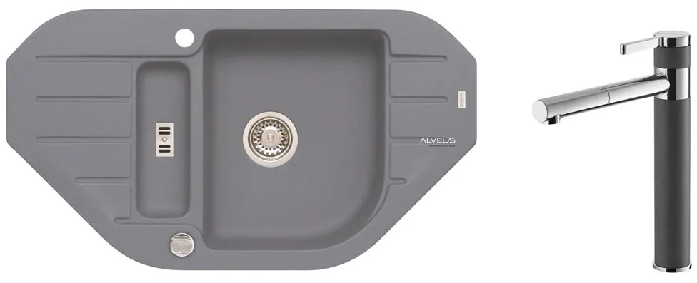 SET ALVEUS NIAGARA 60/04 + BATERIE ZINA/04 STEEL