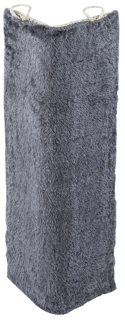 Haushalt international Škrabadlo pre mačky so sivým plyšom, 50 x 22 cm