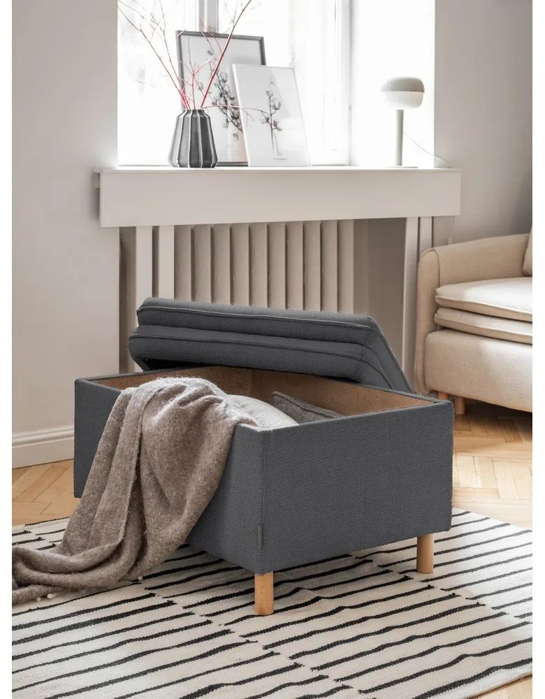 Tmavosivá podnožka Simon – Miuform