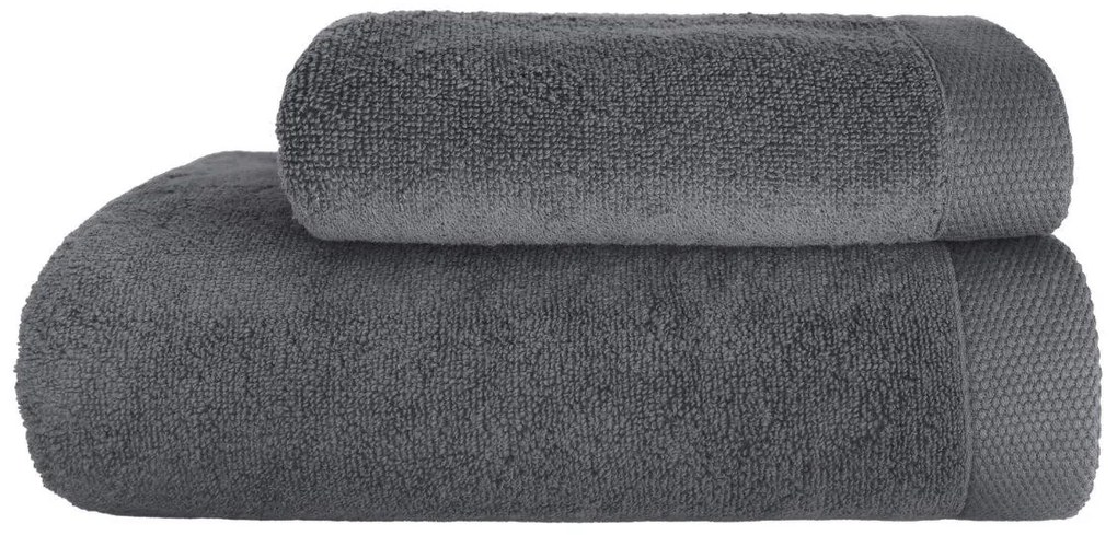 Bavlněný froté ručník MISTY 50x100 cm tmavě šedý