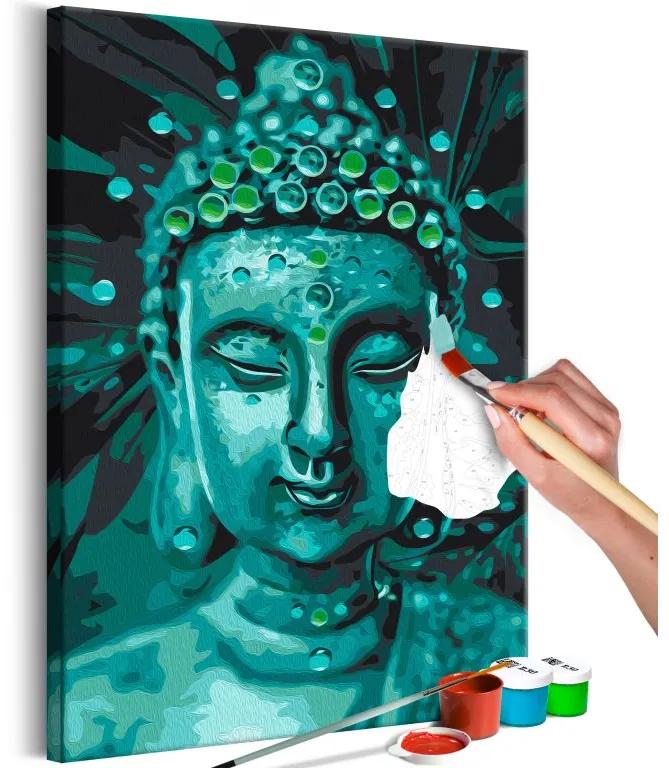 Obraz - maľovaný podľa čísel Emerald Buddha
